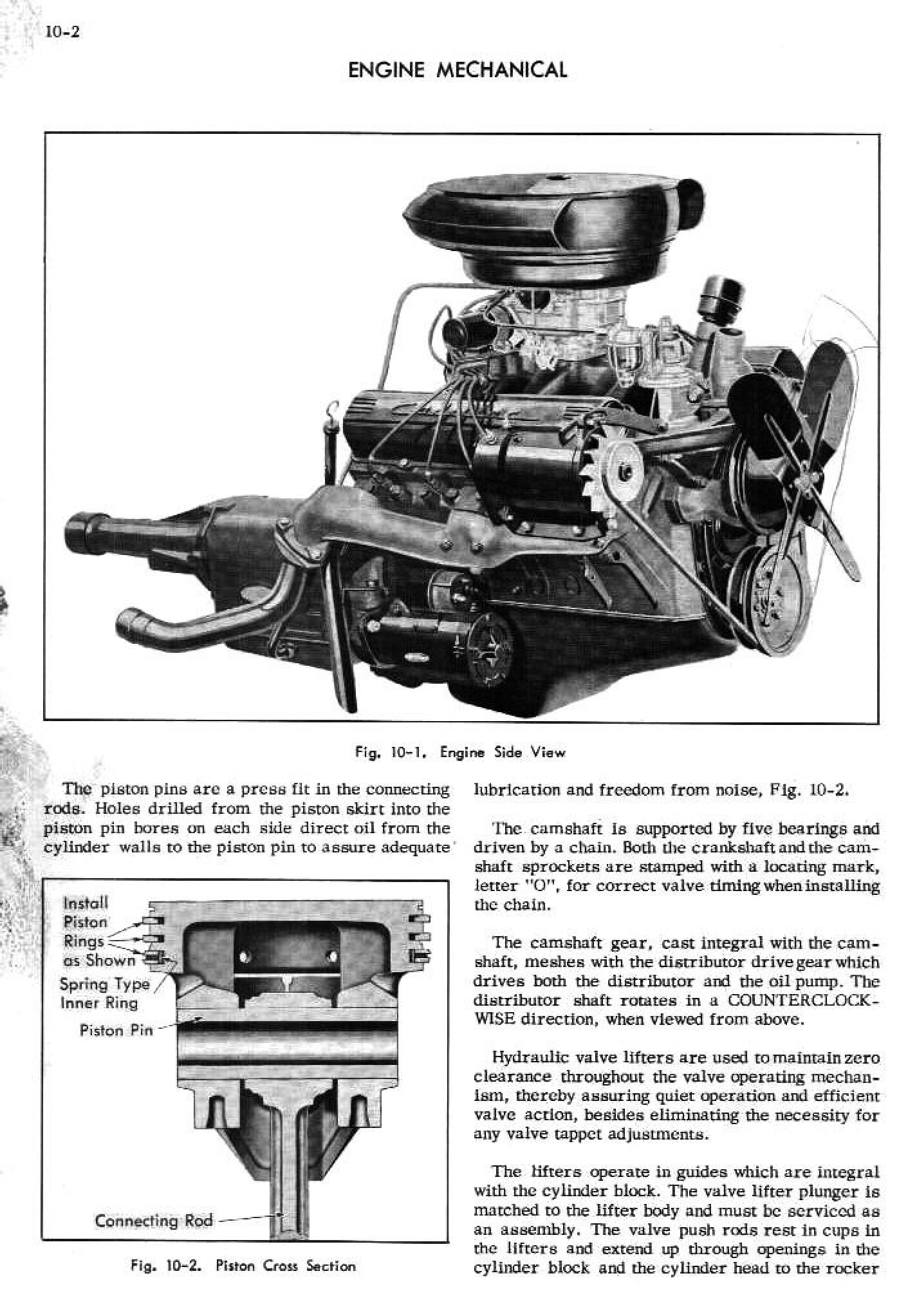 1952 Cadillac Shop Manual- Engine Mechanical Page 2 of 36